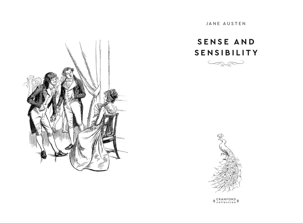 Sense and Sensibility - Jane Austen - Sprayed Edges